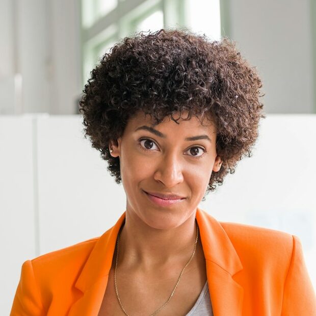 Portrait of young businesswoman